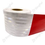 Barrier and Fence Strips - Red White Reflective Barrier Tape